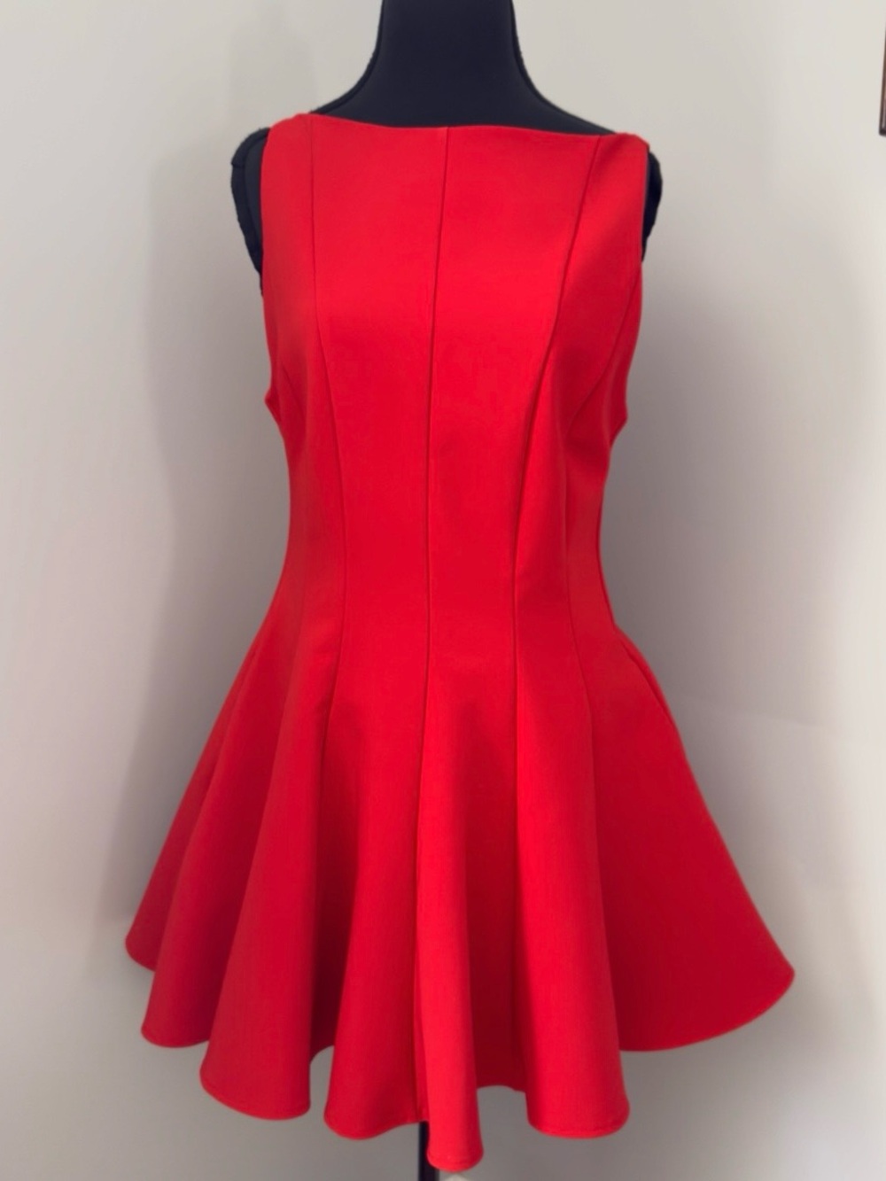 Zara Red Fit & Flare Dress – NWT – Size Large